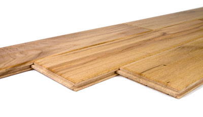 Solid wood flooring