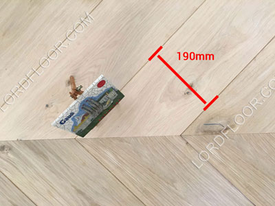 Chevron Plank Floor