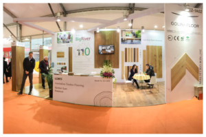 lord parquet booth in domotex