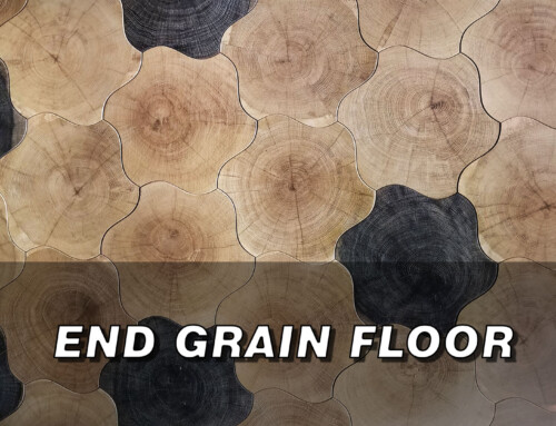 Production Process of End Grain Floor