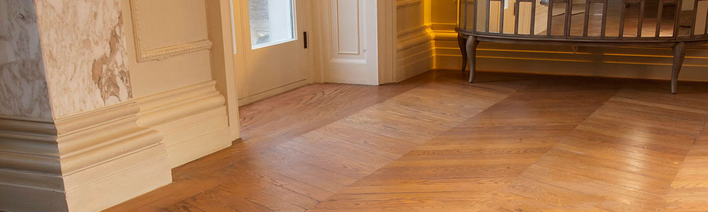 Chevron Oak Engineered Flooring