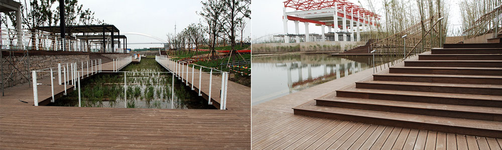 Bamboo Decking Project Shanghai Expo